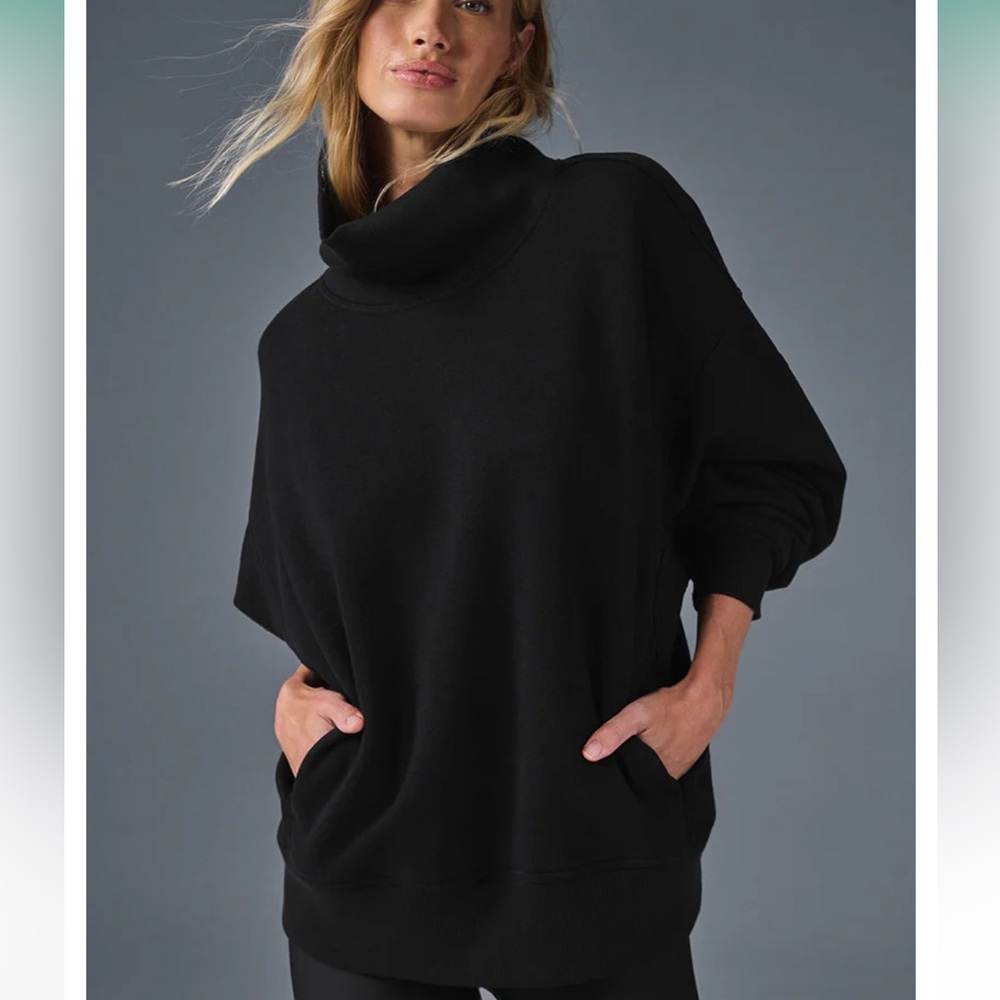 Hazy Mock Neck Pullover